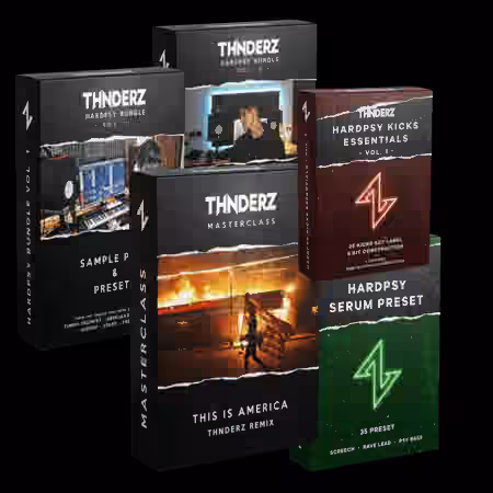THNDERZ The Hardpsy Vault Vol.2 [WAV, Synth Presets] - Sample Pack Artwork