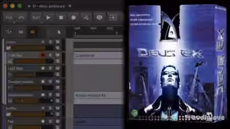 Thought-Forms Dystopian Ambient Bitwig Project File [DAW Templates] - Sample Pack Artwork