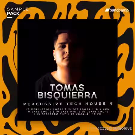 Tomas Bisquierra Percussive Tech House 4 [WAV, MiDi] - Sample Pack Artwork