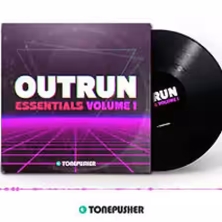 Tonepusher Outrun Essentials Volume 1 Serum Preset [Synth Presets] - Sample Pack Artwork