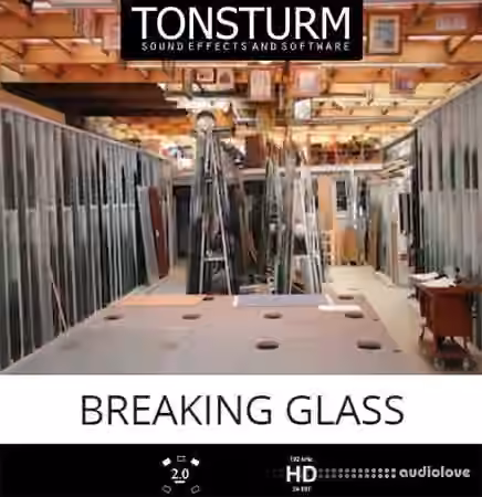 Tonsturm 01 Breaking Glass 192 kHz [WAV] - Sample Pack Artwork
