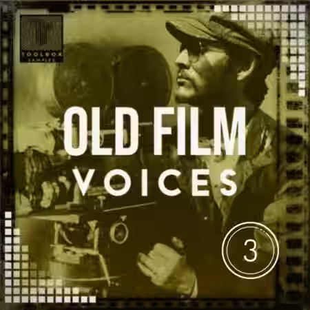Toolbox Samples Old Film Voices Vol.3 [WAV] - Sample Pack Artwork