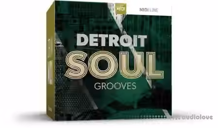 Toontrack Detroit Soul Grooves Drum MIDI - Sample Pack Artwork
