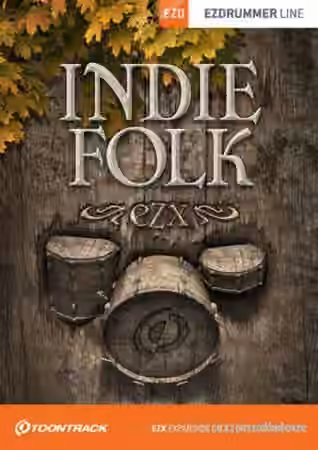 Toontrack EZdrummer EZX Indie Folk v1.5.2 [EZDrummer] - Sample Pack Artwork