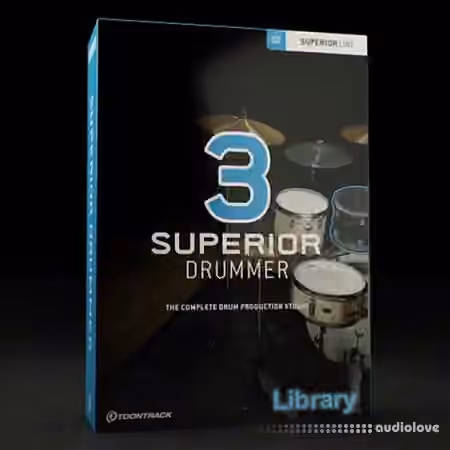 Toontrack Superior Drummer 3 Library Update v1.2.0 [WiN, MacOSX] - Sample Pack Artwork