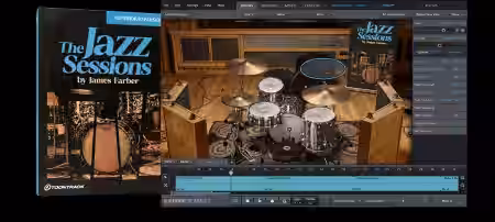 Toontrack The Jazz Sessions SDX (SOUNDBANK) v1.0.1 [Superior Drummer] - Sample Pack Artwork
