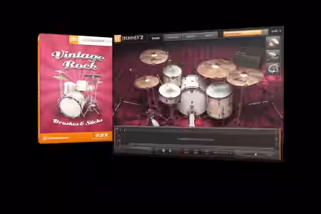 Toontrack Vintage Rock EZX v1.5.3 [Superior Drummer, EZDrummer] - Sample Pack Artwork