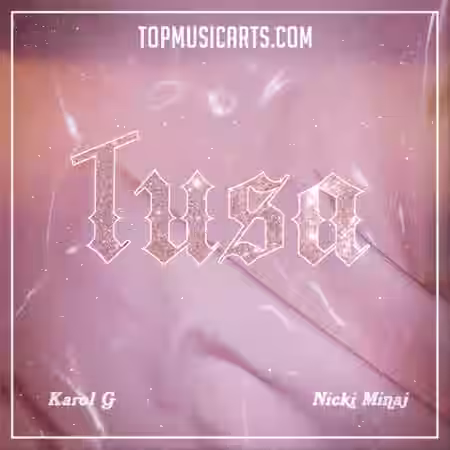 Top Music Arts Karol G and Nicki Minaj Tusa Ableton Remake (Reggaeton Template) [WAV, DAW Templates] - Sample Pack Artwork
