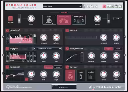 Tourage DSP croquesolid v1.1.1 [WiN] - Sample Pack Artwork