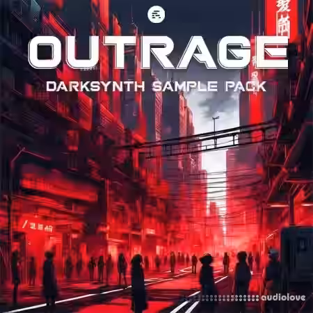 TP Audio OUTRAGE Darksynth Sample Pack [WAV] - Sample Pack Artwork