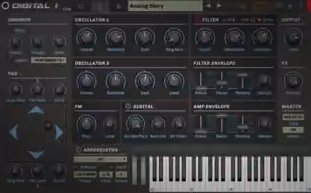 Tracktion RetroMod Digital 1 v1.0.0 [WiN] - Sample Pack Artwork