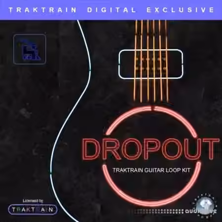 TrakTrain Dropout Guitar Loop Kit [WAV] - Sample Pack Artwork