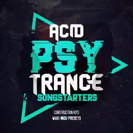 Trance Euphoria Acid PSY Trance Songstarters [WAV, MiDi, Synth Presets] - Sample Pack Artwork