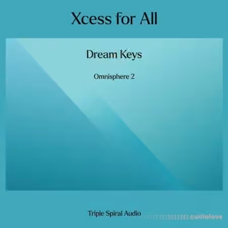 Triple Spiral Audio Xcess for All Dream Keys [Synth Presets] - Sample Pack Artwork
