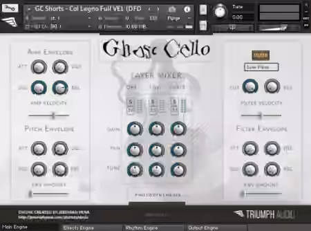 Triumph Audio Ghost Cello v1.1 [KONTAKT] - Sample Pack Artwork
