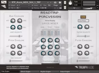 Triumph Audio Roadtrip Percussion v1.1.1 [KONTAKT]