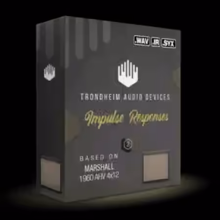 Trondheim Audio Devices Impulse Responses IR Pack 2 Based on Marshall 1960AVH 4×12 - Sample Pack Artwork