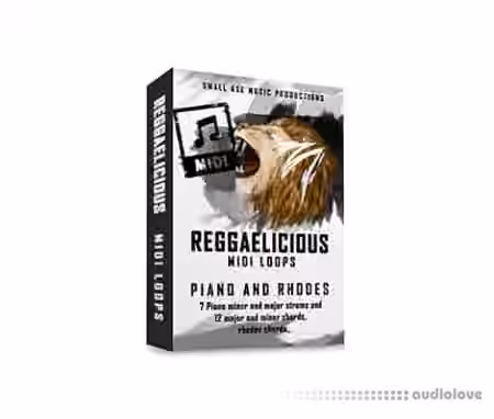 Tropical Samples ReggaeLicious Piano Organ and Rhodes [MiDi] - Sample Pack Artwork
