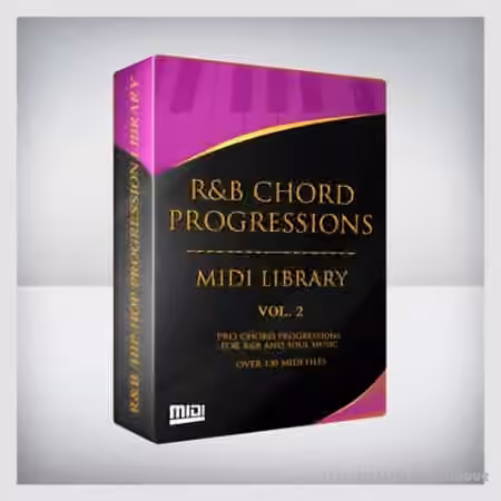 Tru-Urban RnB Chord Progressions Midi Library 2 [WAV, MiDi] - Sample Pack Artwork
