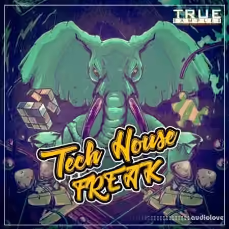 True Samples Tech House Freak [WAV, MiDi, Synth Presets] - Sample Pack Artwork