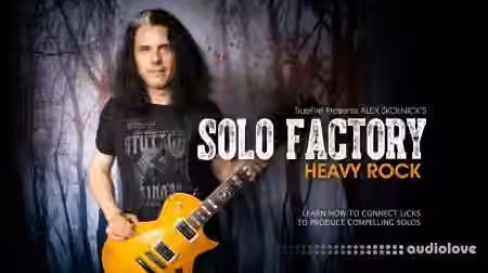 Truefire Alex Skolnick Solo Factory Heavy Rock [TUTORiAL] - Sample Pack Artwork