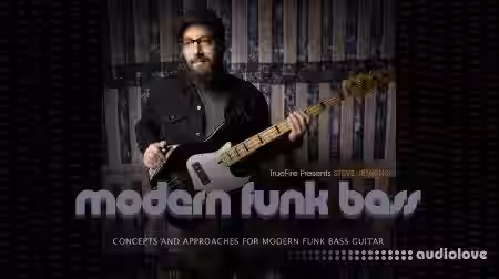 Truefire Steve Jenkins Modern Funk Bass [TUTORiAL] - Sample Pack Artwork