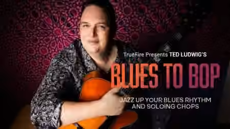 Truefire Ted Ludwig's Blues to Bop [TUTORiAL] - Sample Pack Artwork