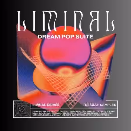 Tuesday Samples Liminal Binaural Dream Pop Production Suite [WAV] - Sample Pack Artwork