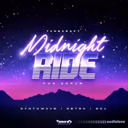 Tunecraft Sounds Midnight Ride [WAV, MiDi, Synth Presets] - Sample Pack Artwork