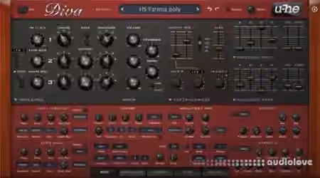 u-he Diva v1.4.8.16519 [WiN, MacOSX, LiNUX] - Sample Pack Artwork