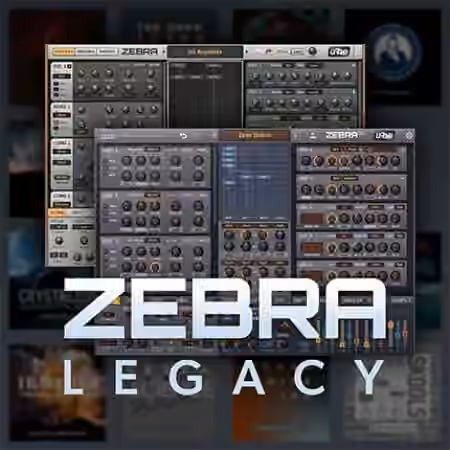 u-he Zebra Legacy v2.9.4 [WiN, MacOSX] - Sample Pack Artwork