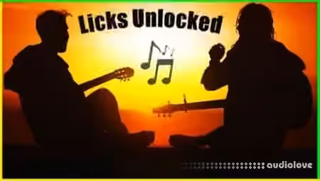 Udemy Licks Unlocked, Guitar Solos, Leads, Guitar Improvisation [TUTORiAL] - Sample Pack Artwork