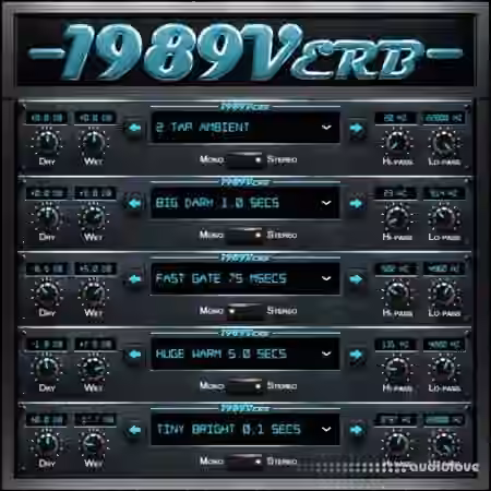 UGRITONE 1989Verb [WiN, MacOSX] - Sample Pack Artwork