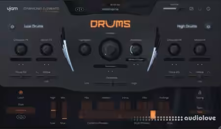 UJAM Symphonic Elements DRUMS v1.2.1 [WiN] - Sample Pack Artwork