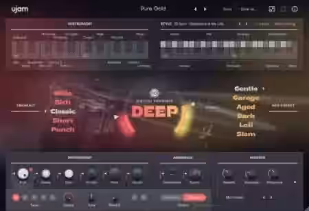 UJAM Virtual Drummer DEEP v2.5.0 [WiN] - Sample Pack Artwork