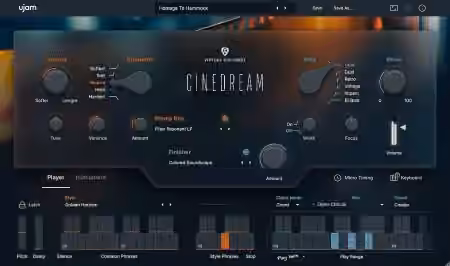 UJAM Virtual Guitarist CINEDREAM v1.0.0 [WiN] - Sample Pack Artwork