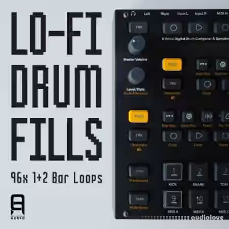 Ultimate Loops LOFI DRUM FILLS [WAV] - Sample Pack Artwork