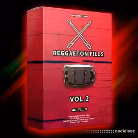 Universe Loops Reggaeton Fills Vol.2 [WAV] - Sample Pack Artwork