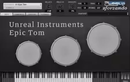 Unreal Instruments Epic Tom [Sforzando] - Sample Pack Artwork