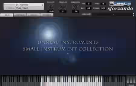 Unreal Instruments Small Instrument Collection [Sforzando] - Sample Pack Artwork