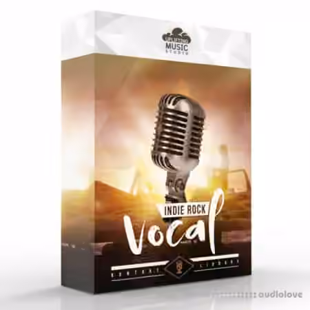 Uplifting Music Studio Indie Rock Vocal [KONTAKT] - Sample Pack Artwork
