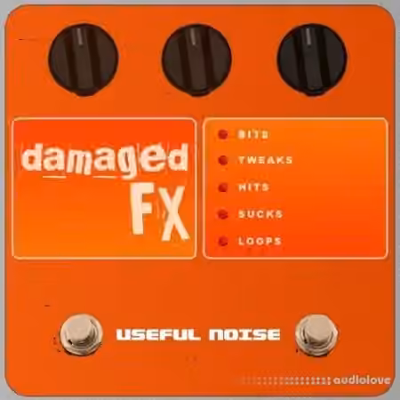 Useful Noise Damaged FX [MULTiFORMAT] - Sample Pack Artwork