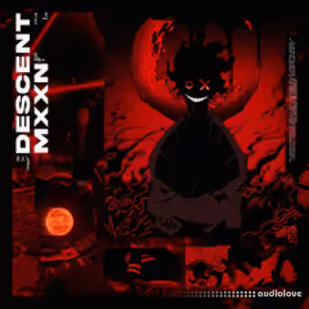 Vampirex Descent Moon Drum Kit [WAV, MiDi, Synth Presets] - Sample Pack Artwork