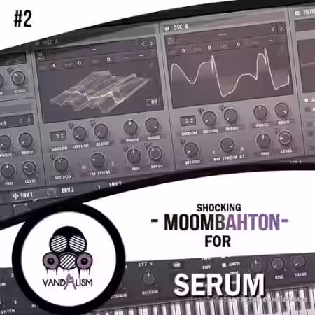 Vandalism Shocking Moombahton For Serum #2 [Synth Presets, MiDi] - Sample Pack Artwork