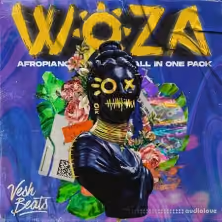 VeshBeats WOZA Vol.1 AfroPiano All In One Pack [WAV, MiDi] - Sample Pack Artwork