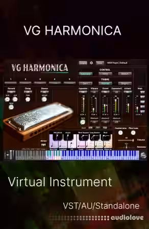 VGTrumpet VG Harmonica Virtual Instrument v1.2.4 [WiN, MacOSX] - Sample Pack Artwork