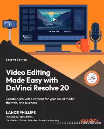 Video Editing Made Easy with DaVinci Resolve 20, 2nd Edition - Sample Pack Artwork