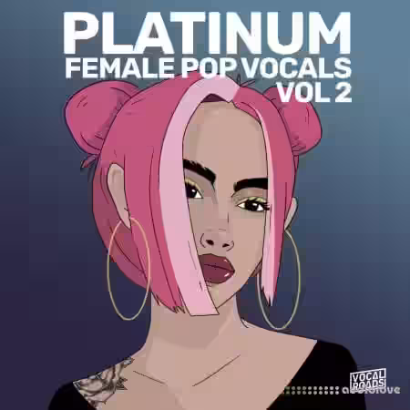 Vocal Roads Platinum: Female Pop Vocals Vol 2 [WAV, MiDi] - Sample Pack Artwork