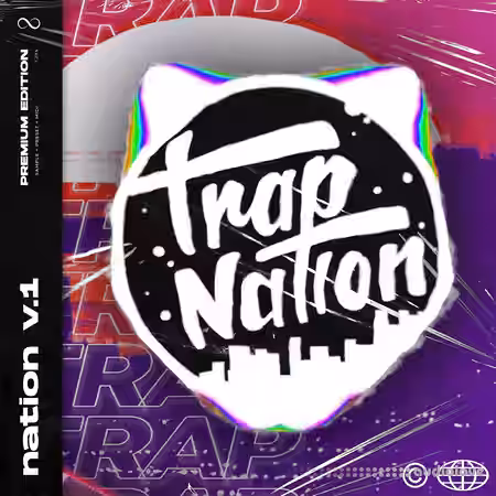 VOLTD Collective V1 Trap Nation [WAV, Synth Presets, DAW Templates] - Sample Pack Artwork