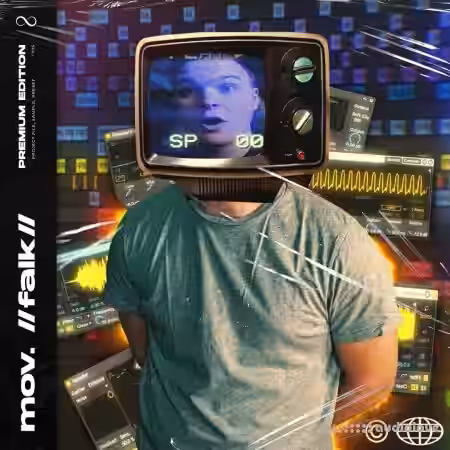 VOLTD Mofalk Colour Kit V1 [WAV, Synth Presets, DAW Templates] - Sample Pack Artwork